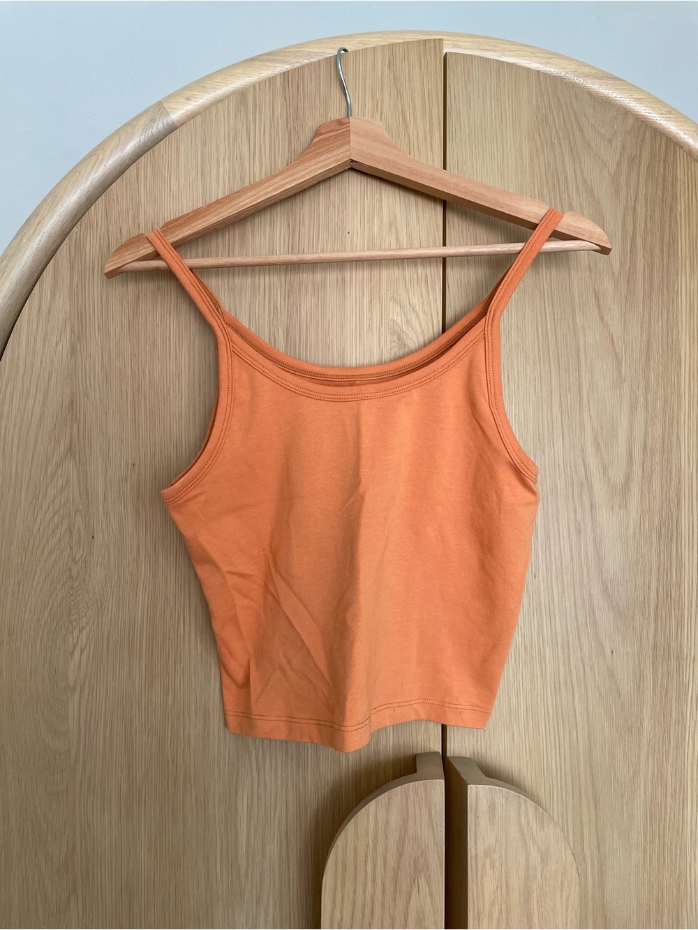 ARQ Orange Tank Crop Top Large